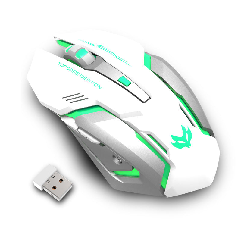 Wireless Charging Silent Gaming Mouse | RGB | T1