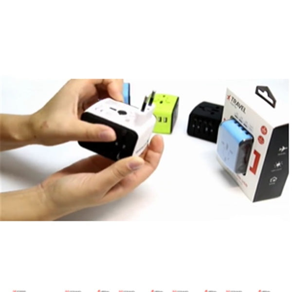 Multi-Function Power Socket | USB Ports | EU Plug
