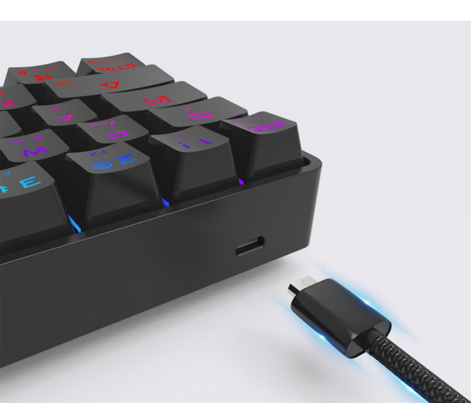 Wireless Bluetooth Mechanical Keyboard | Colourful PBT Keycaps
