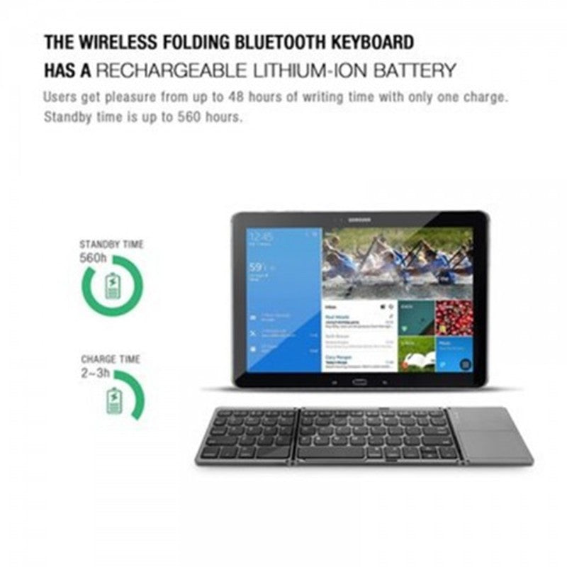Foldable Bluetooth Keyboard | Portable | Long Battery Life