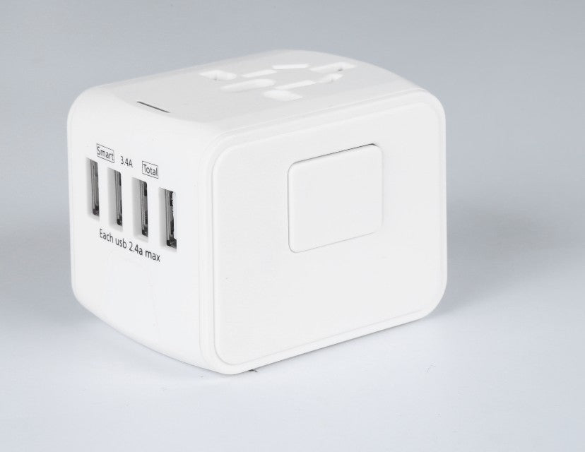 Multi-Function Power Socket | USB Ports | EU Plug