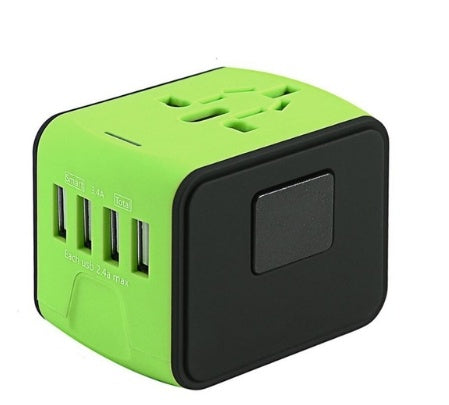 Multi-Function Power Socket | USB Ports | EU Plug