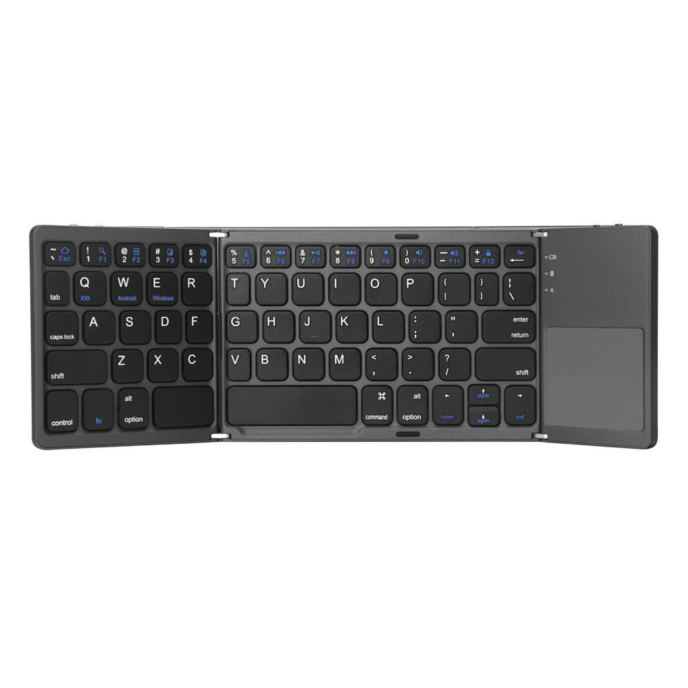Ultra-Thin Folding Bluetooth Keyboard | Tablet & Phone