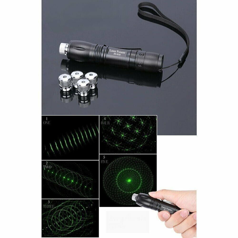 532NM Green Laser Pointer Pen Rechargable Visible Beam Torche 10 00Meters