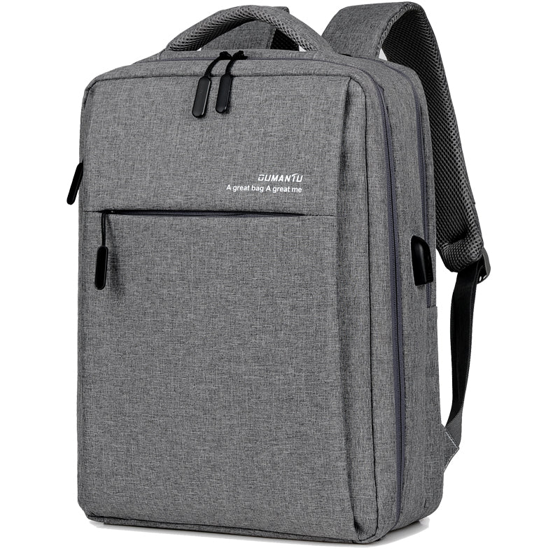 Mochila para portátil recargable, impermeable y resistente a golpes
