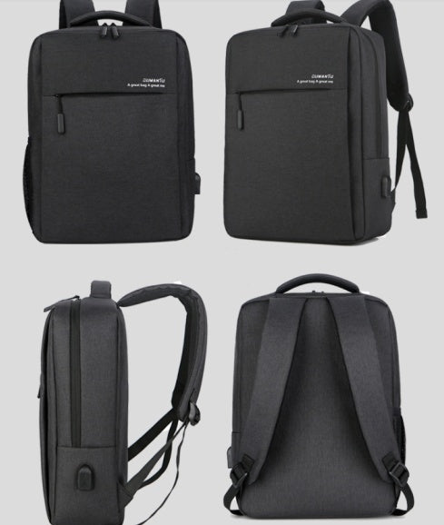 Mochila para portátil recargable, impermeable y resistente a golpes