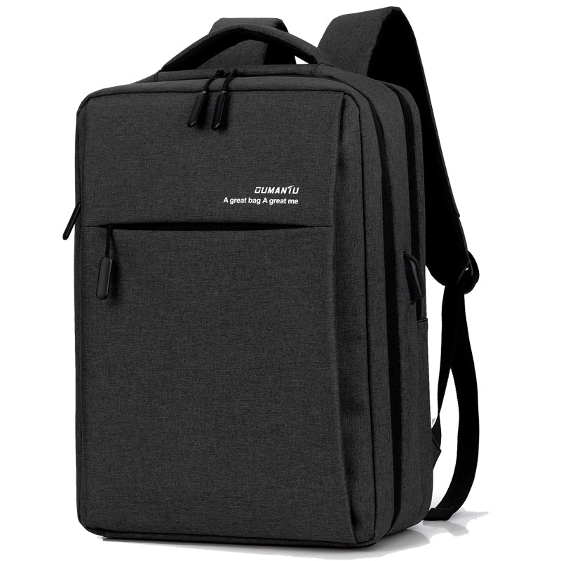 Mochila para portátil recargable, impermeable y resistente a golpes