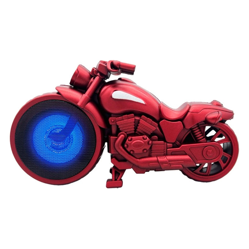 Motorcycle Shaped Bluetooth Speaker--Red